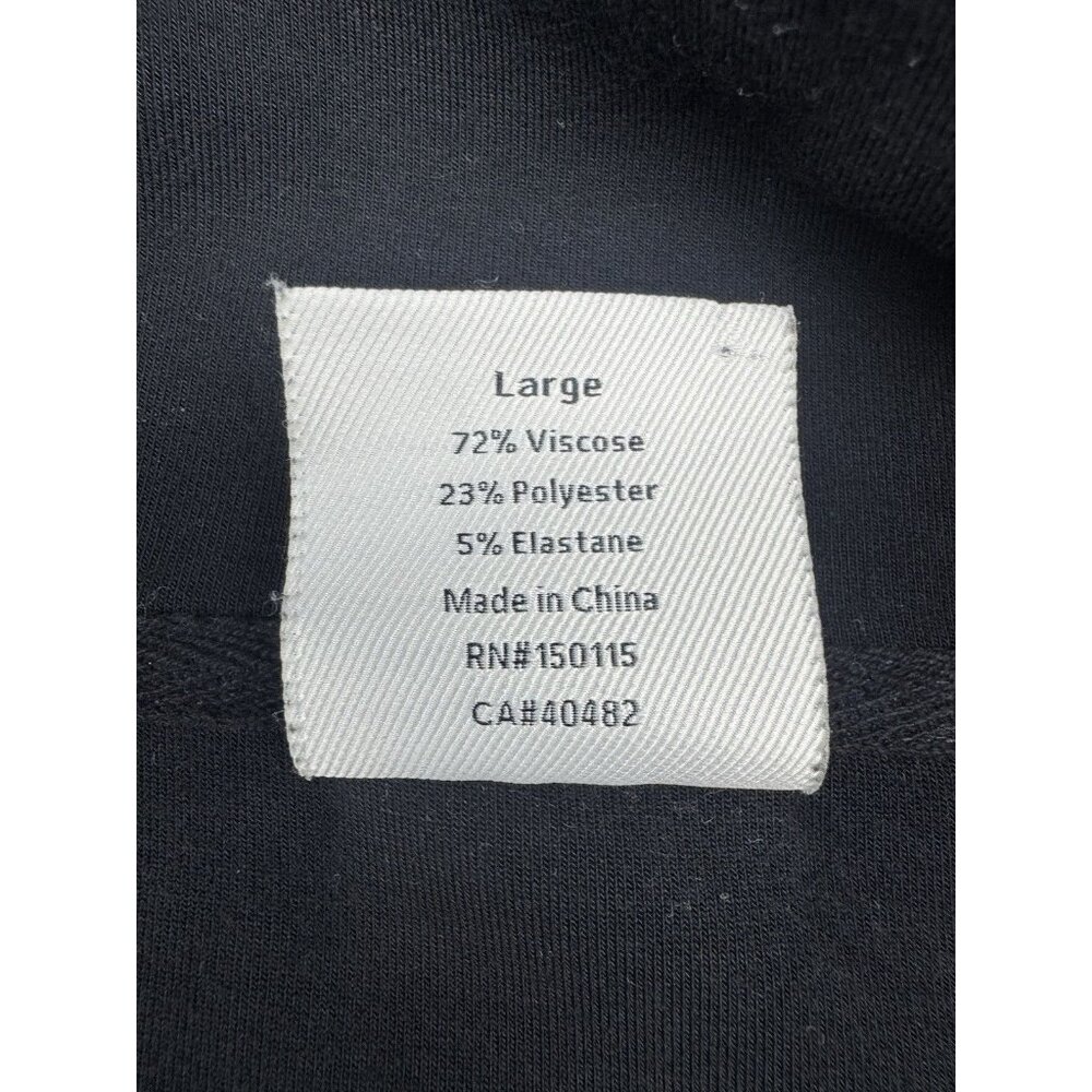 Varley Black Doublesoft Hawley 1/2 Zip Womens Sweatshirt L Soft Luxe Athleisure - Picture 7 of 10